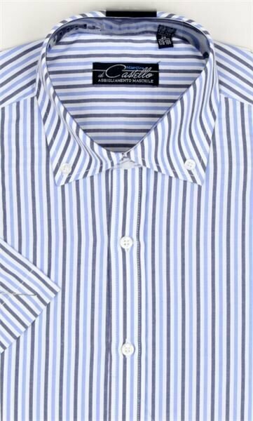 Рубашка Maestro, размер 46RU/S/178-186/39 ворот, мультиколор