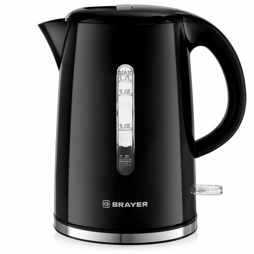 Чайник электрический BRAYER 1032BR, 2200 Вт, 1,7 л, пластиковый корпус чайник электрический brayer br1014