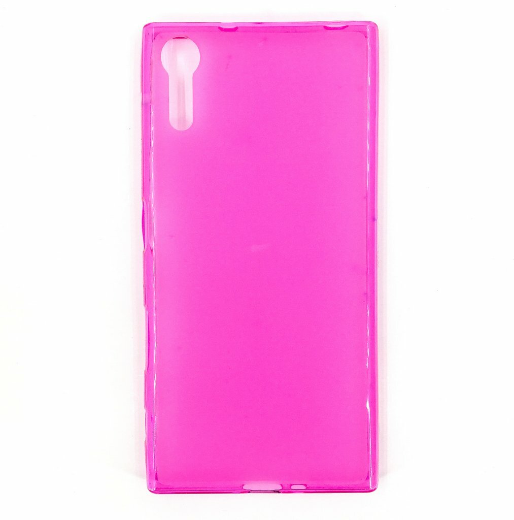 Силиконовый чехол для Sony Xperia XZ Dual(розовый)