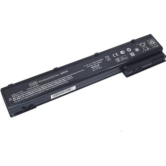 Аккумулятор для ноутбука Amperin для HP 8560W 14.8V 4400mAh OEM черная