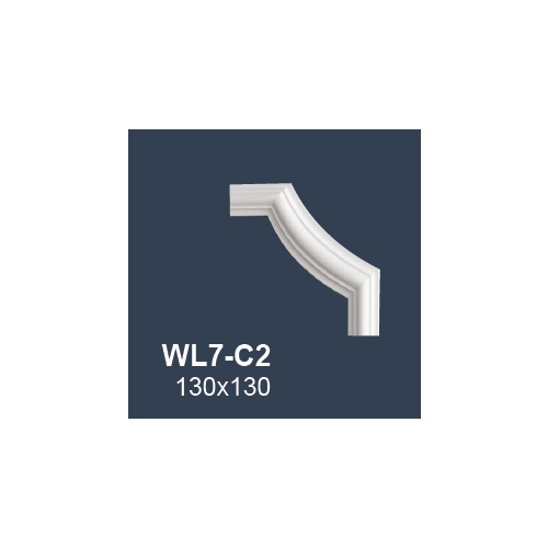NMC угловые элементы для молдинга WL7-C2 в комплекте с молдингом WL7 4штуки