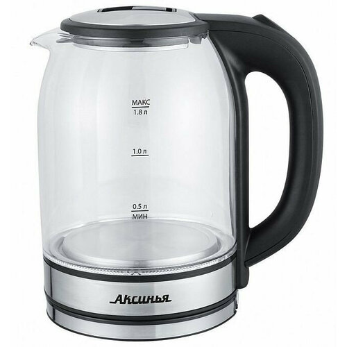 Чайник электрический аксинья КС-1005 черный 140900₽