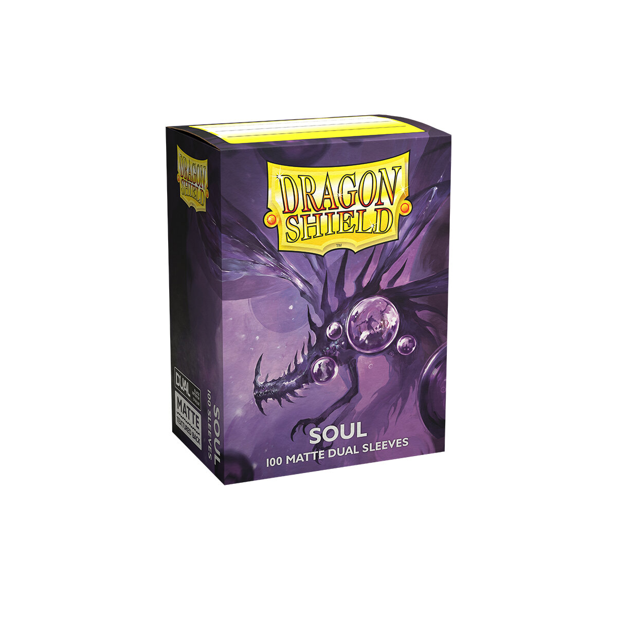 Протекторы Dragon Shield Matte Dual Standard Soul 64x89 мм, 100 шт. для карт MTG, Pokemon