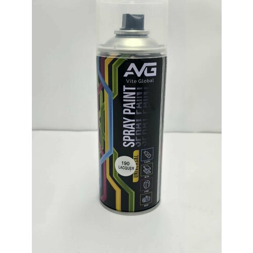 Аэрозольная краска AVG N190 лак Эмаль универсальная 520 мл 3шт 850₽
