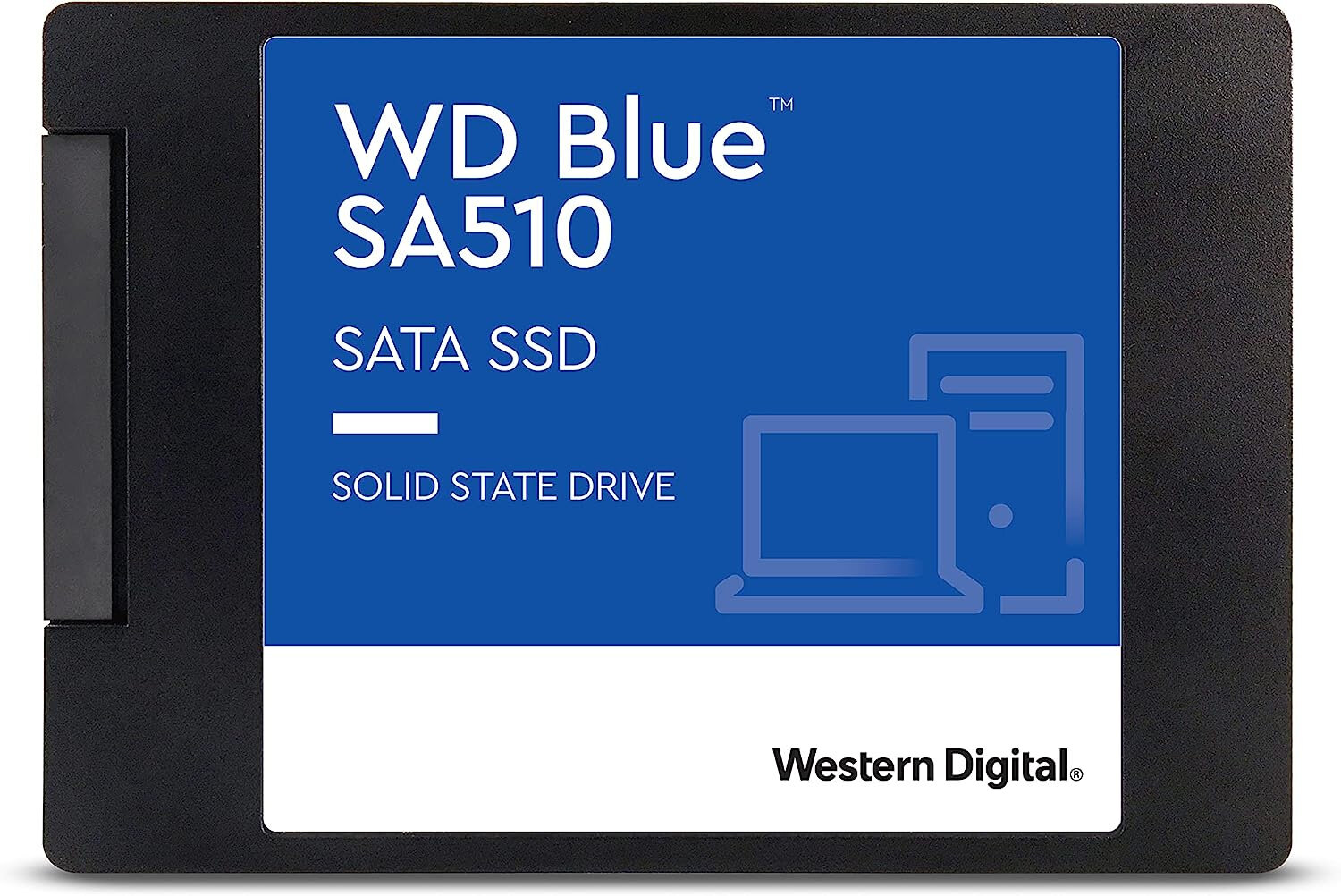 Накопитель SSD 2.5'' Western Digital Blue SA510 2TB SATA 6Gb/s 560/520MB/s IOPS 90K/87K TBW 500 DWPD 0.1 - фото №15
