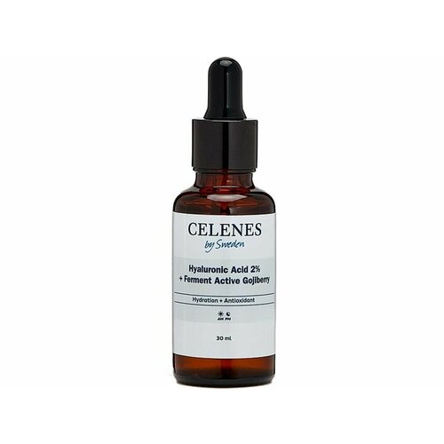 Сыворотка для лица Celenes Hyaluronic Acid 2% + Ferment Active Gojiberry