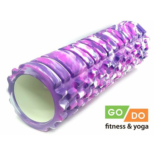 Валик ролл для фитнеса GO DO JD2-45-KM-purple