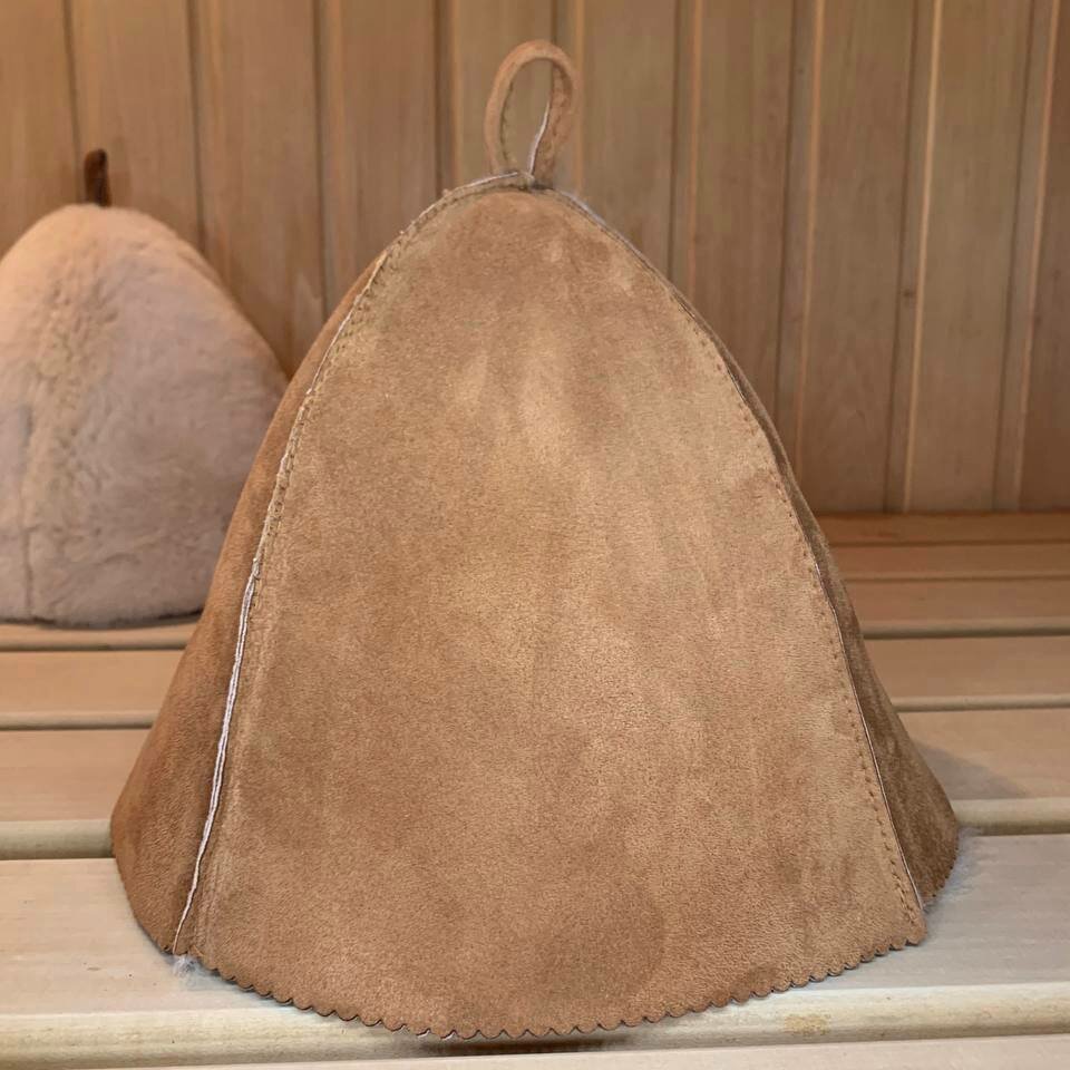 Профессиональная банная шапка ручной работы из натуральной овечьей шерсти с густым ворсом