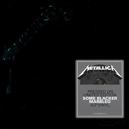 Metallica - Metallica [Some Blacker Marbled] (BLCKND008R-1U) виниловая пластинка metallica – metallica some blacker marbled 2lp