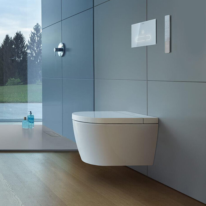 Duravit Me by Starck Унитаз подвесной Rimless, сочетается с SensoWash, цвет белый 2510092000