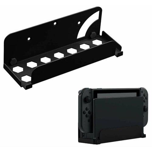 Крепление настенное для Nintendo Switch/Switch OLED (JYS-NS230) Black