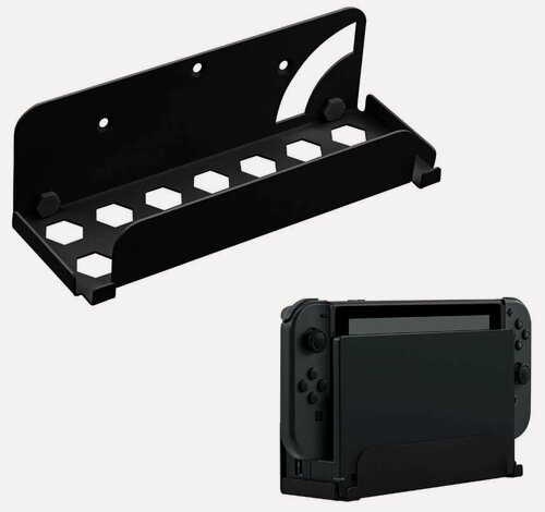 Изображение товара Крепление настенное для Nintendo Switch/Switch OLED (JYS-NS230) Black