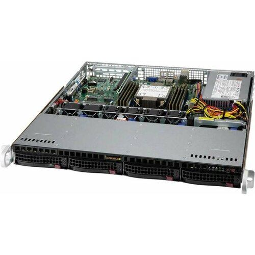 Сервер в корпусе высотой 1U Никс sS9600/pro1U S92441Li Xeon Silver 4314/64 ГБ/Aspeed AST2600