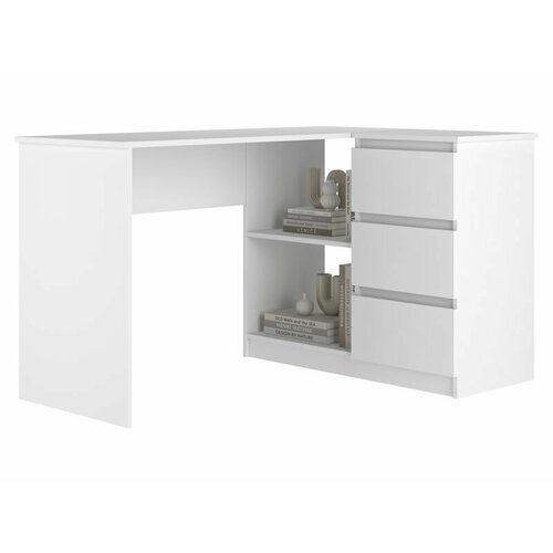 Компьютерный стол угловой с ящиками Челси 2 13090х76х50 Белый 21059₽