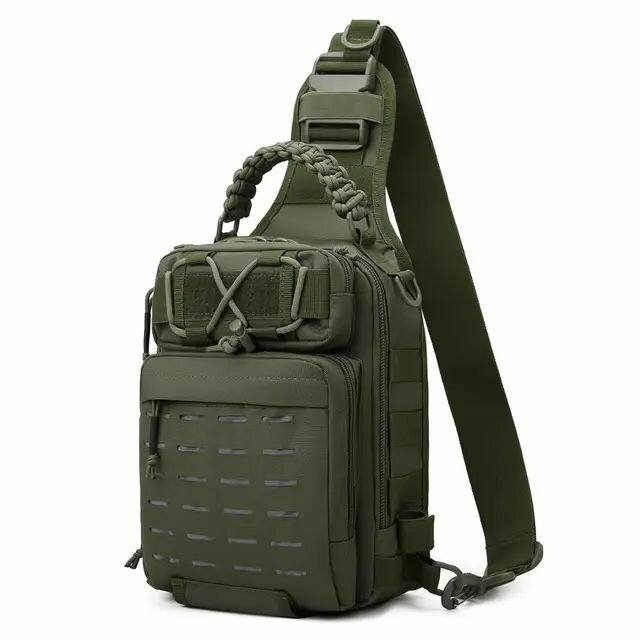 Однолямочный рюкзак тактический Шторм/сумка на плечо для охоты и рыбалки