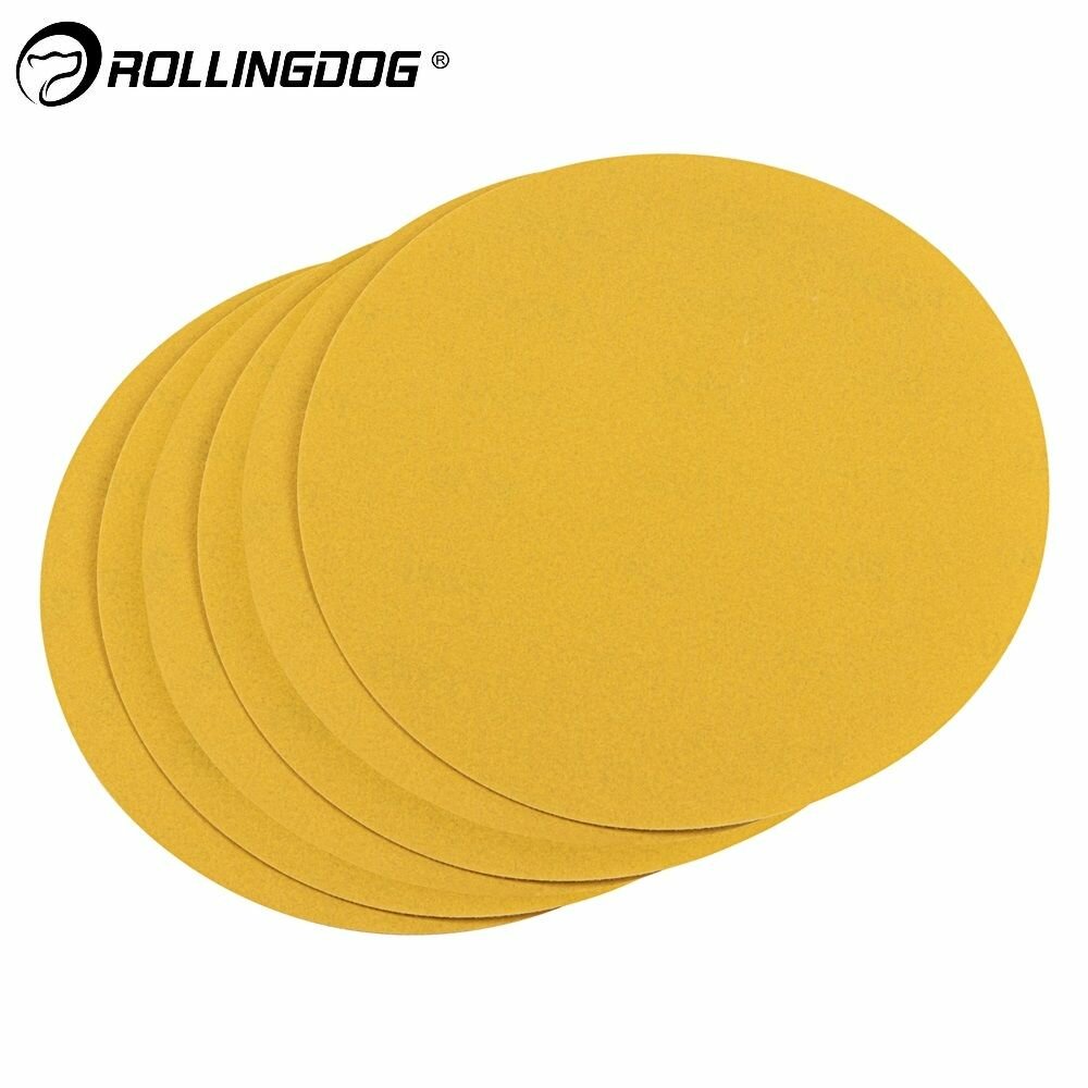 Шлифовальный круг Rollingdog 225мм, Р240, (набор 6 шт.), арт.90142