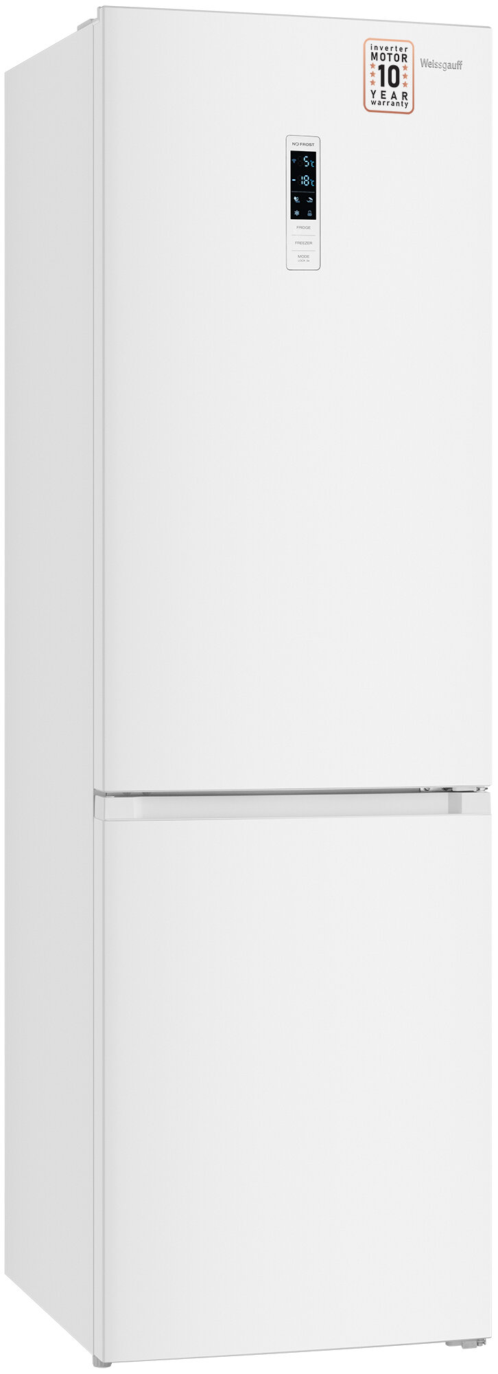 Отдельностоящий холодильник с инвертором Weissgauff WRK 2000 Total NoFrost Inverter White - фотография № 5