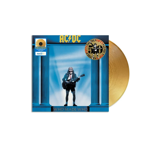 топ ac dc who made who rockshirts черный AC/DC - Who Made Who LP (золотой винил)