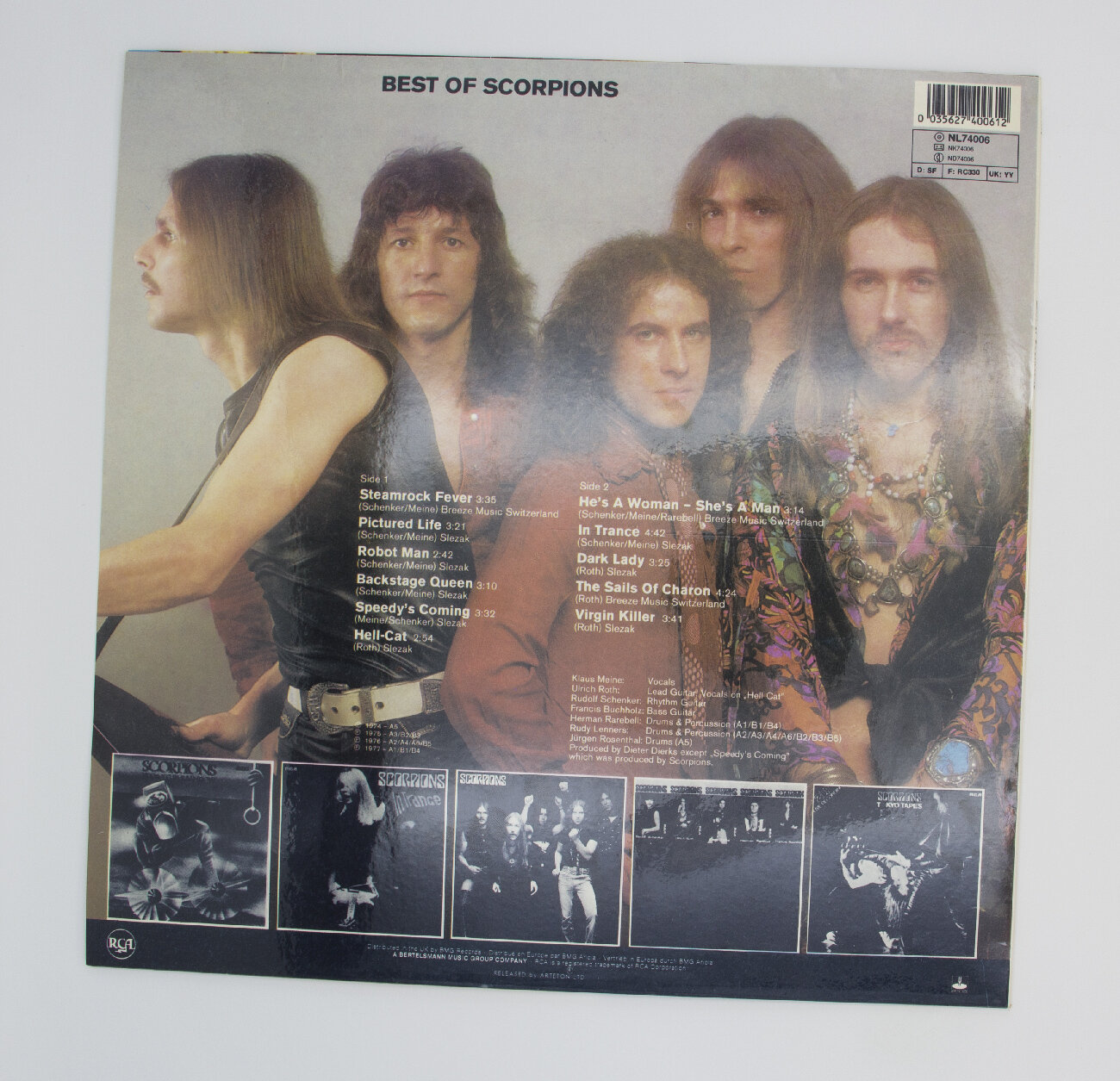 Виниловая пластинка Scorpions - Best Of Scorpions (LP)