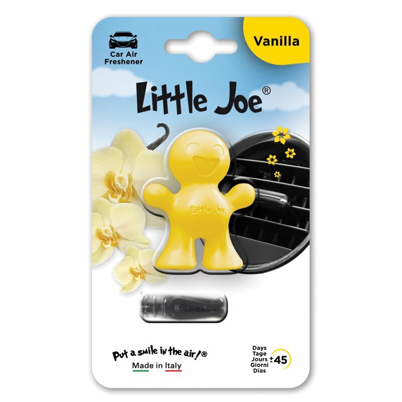 Ароматизатор в дефлектор Drive Int Little Joe Classic Vanilla (Ваниль) полимерный 12г арт. LJMB001