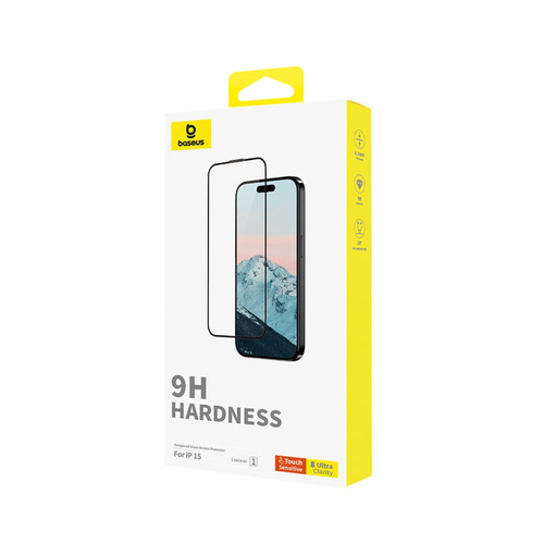 Защитное стекло для экрана телефона Baseus Diamond HD Screen Protector iPhone 15