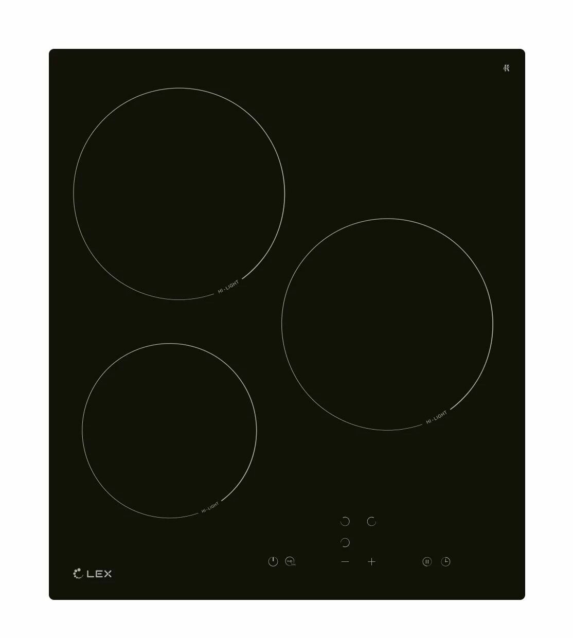 фото Электрическая варочная панель LEX EVH 430A BL