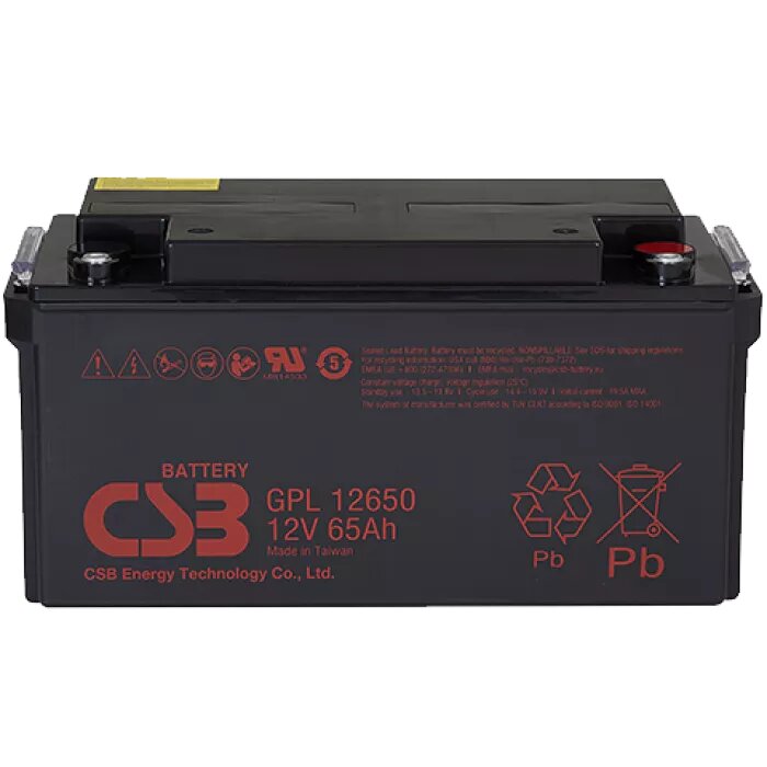 Аккумуляторная батарея CSB GPL12650