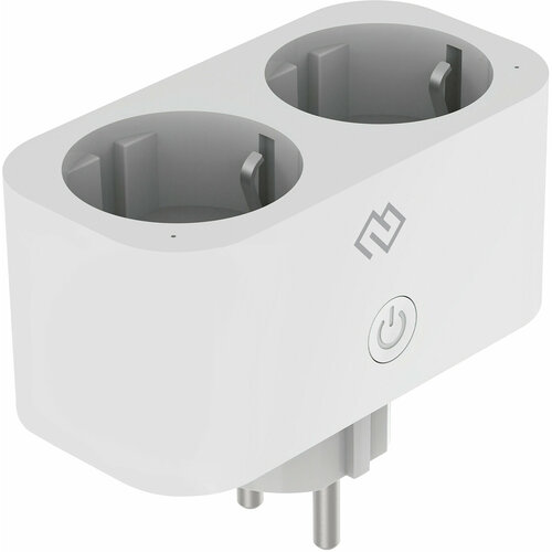 Умная розетка Digma DiPlug 110S EU Wi-Fi белый DPL110S 2440₽