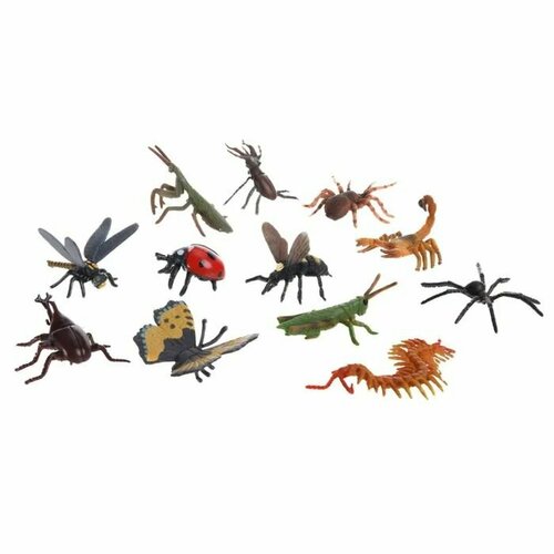 Набор Collecta насекомые 12 шт A1106 набор collecta динозавроы 3 шт