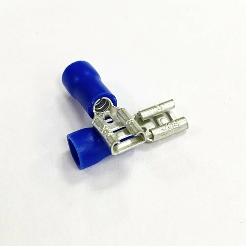 Клемма плоская изолир.- Гнездо (мама) 4.8мм 1.5-2.5кв. мм VD2-4.8F5 (РПИ-М), SGE (200шт)