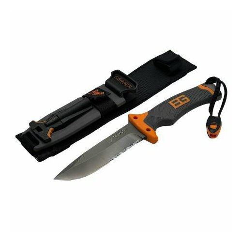 нож складной bg bear grylls с серрейтором Нож фиксированный Gerber Bear Grylls Ultimate