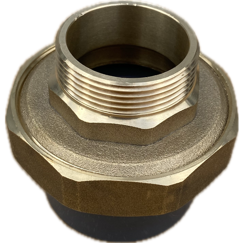 Муфта разъемная с вставкой из ПВХ и латуни d50-1 12 НР 13100₽