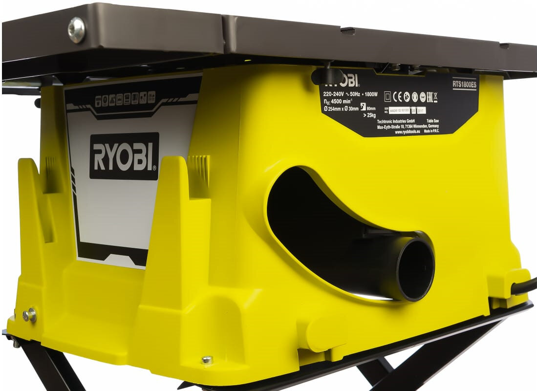 Изображение Ryobi Распиловочный станок со станиной RTS1800ES-G 5133002023
