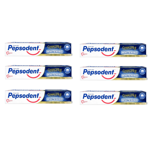 Pepsodent Зубная паста Комплекс 8 Отбеливание, 75 гр, 6 шт