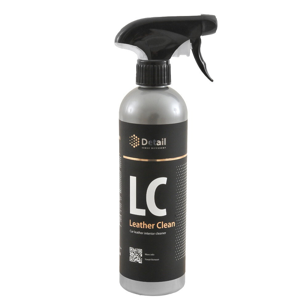 Очиститель кожи DETAIL LC "LEATHER CLEAN" 500 мл DT-0110