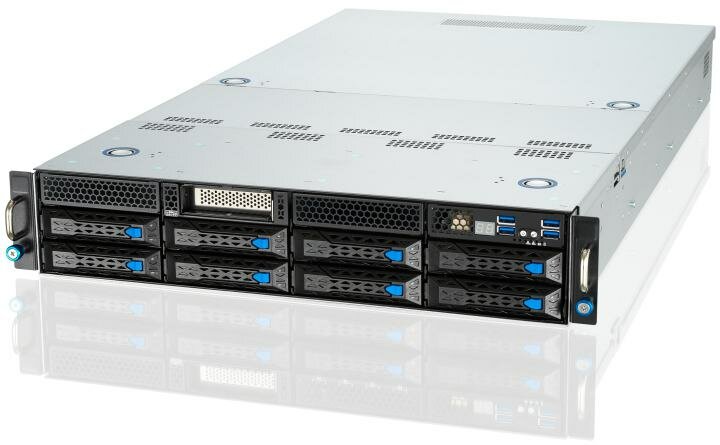 Сервер в корпусе высотой 2U Никс aS9600/pro2U S924C2Di Xeon Silver 4314/128 ГБ/1 x 2 Тб HDD/Aspeed AST2600