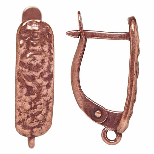 Швензы английский замок Мятый металл бронза красная 3997 Хорошие Вещи 390₽