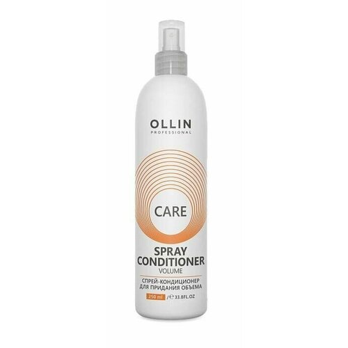 Ollin Care Спрей-кондиционер для придания объема Volume Spray Conditioner 250мл ollin professional care volume spray conditioner спрей кондиционер для придания объема 250 мл