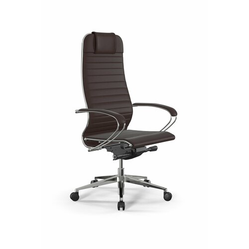 Компьютерное офисное кресло метта Samurai L1-3K - Infinity /Uc02/Nc02/K2cL(M26. B32. G25. W03) (Темно-коричневый)