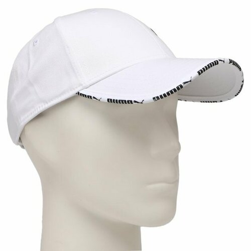 Бейсболка PUMA, размер б/р, белый fashional sun visor women s summer hat with customized logo visor 2021 sun visor cap