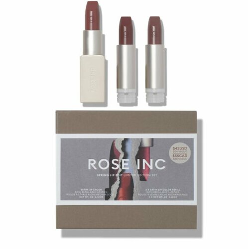ROSE INC Подарочный набор помад Spring Lip Edit