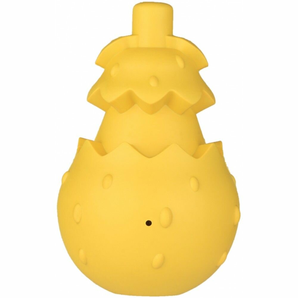 Игрушка Mr.Kranch для собак 8х13 см, желтая с ароматом сливок, 1 шт