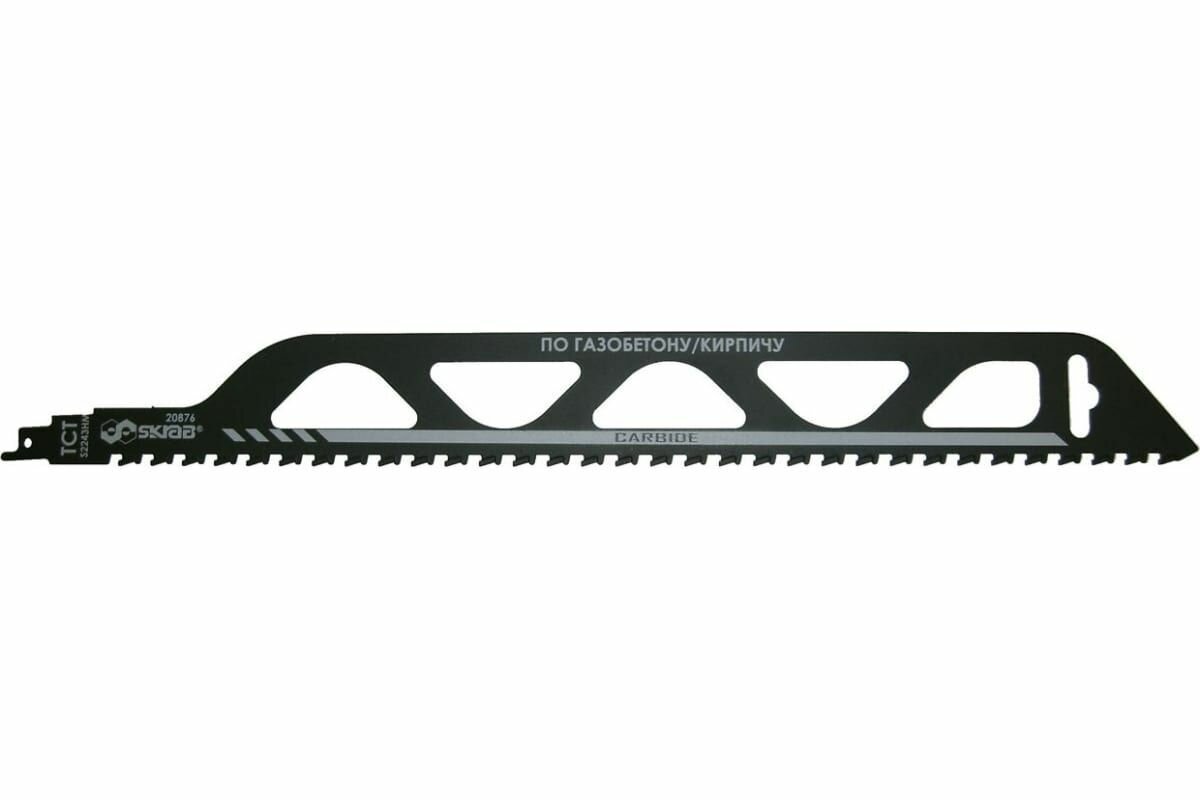 фото Полотно для сабельной пилы п/газобетону/кирпичу 455х1,8х50мм 32TСТ Skrab 20876