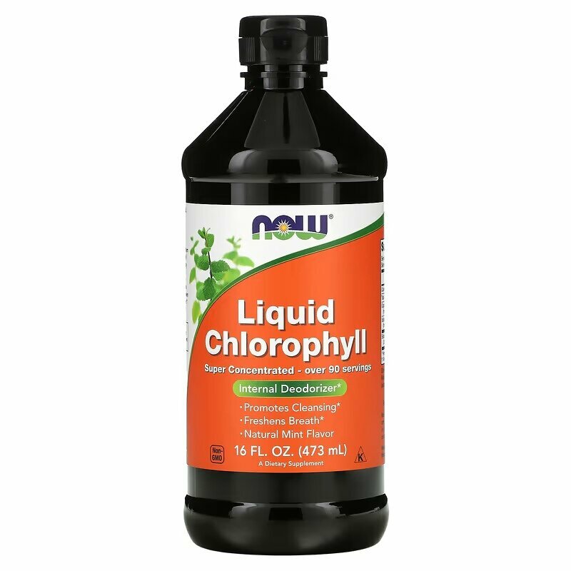 Liquid Chlorophyll р-р д/вн приема фл, 473 мл, 150 г жидкий хлорофилл