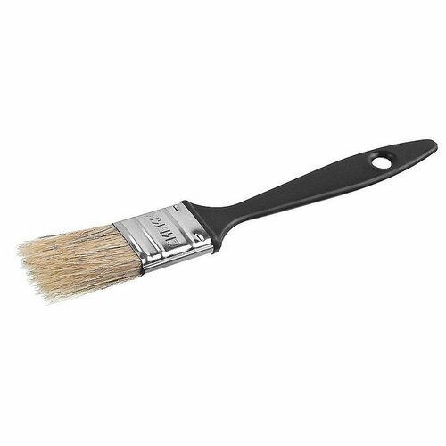 Кисть плоская Сибин светлая щетина пластиковая ручка 25мм1 398₽