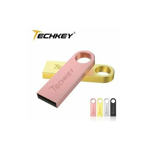 USB-флеш-накопитель TECHKEY, водонепроницаемый USB флеш-накопитель 128 ГБ usb флеш накопитель 4 128 гб