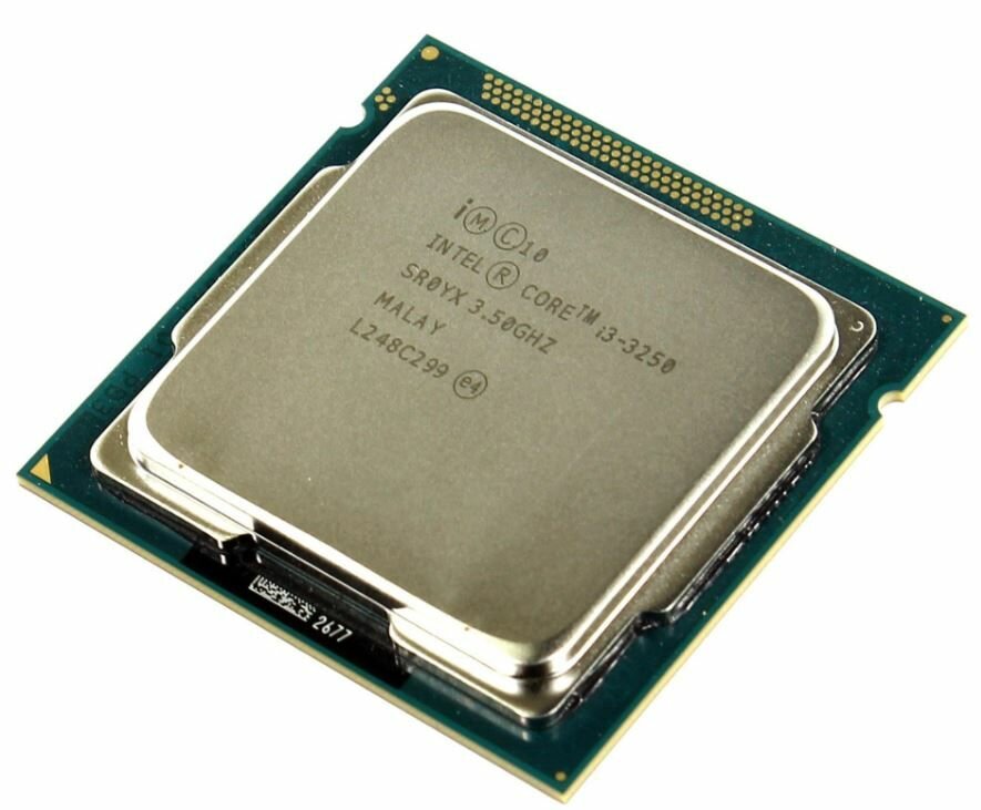 Процессор Intel Core i3 3250 (3.5 GHz/2core/SVGA HD Graphics 2500/0.5+3Mb/55W/5 GT/s LGA1155)