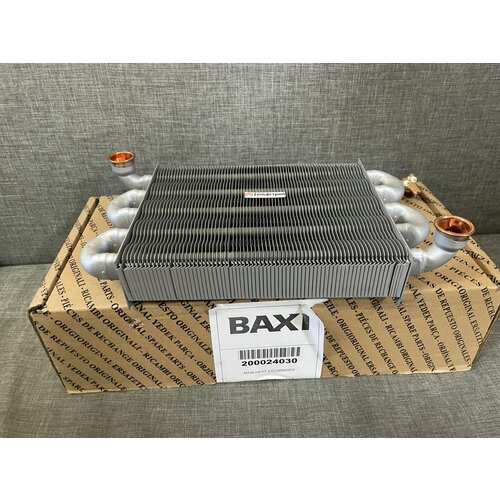 Теплообменник основной для котла Baxi Eco Nova ограничитель протока eco classic 24f baxi арт 6610410016