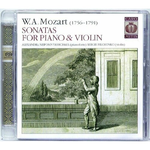 Mozart-Sonatas For Piano & Violin-[Super Jewel Case] < Caro Mitis SACD EC (Компакт-диск 1шт) Моцарт