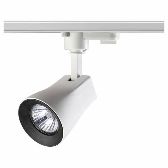 Светильник трековый однофазный трехжильныйNOVOTECH PIPE 3704041ХGU10Х50W; белый; черный